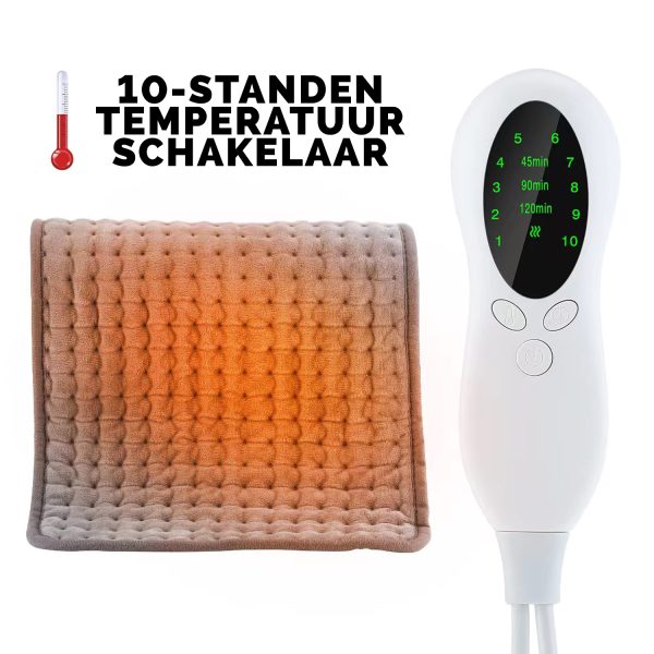 Swiss Night Warmte Kussen Grijs 60 x 30