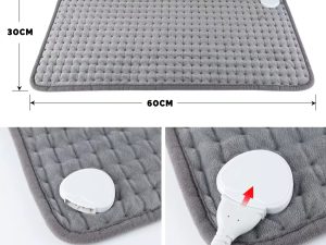 Swiss Night Warmte Kussen Grijs 60 x 30