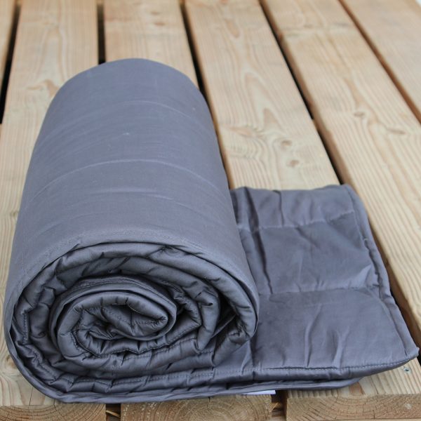 Verzwarings dekbed 7 kg - Antraciet - 140x200cm
